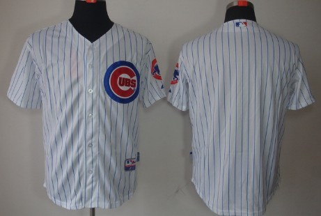 Chicago Cubs Blank White Jersey