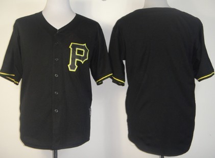 Kids’ Pittsburgh Pirates Customized 2012 Black Fashion Jersey