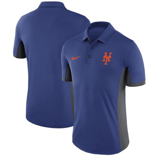 Men’s New York Mets Nike Royal Franchise Polo