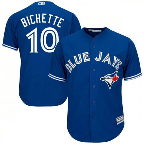Men’s Toronto Blue Jays #10 Bo Bichette Royal Cool Base Jerse