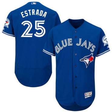 Men’s Toronto Blue Jays #25 Marco Estrada Royal Blue 2016 Flexbase Majestic Baseball Jersey