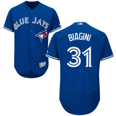 Men’s Toronto Blue Jays #31 Joe Biagini Royal Blue 2016 Flexbase Majestic Baseball Jersey