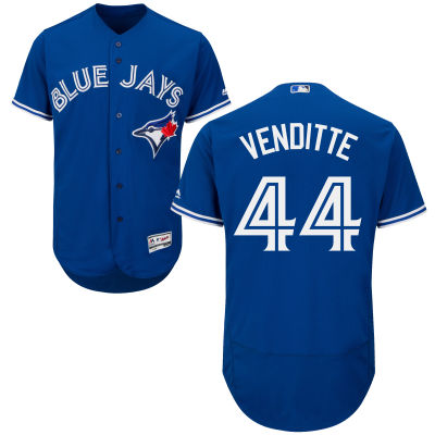 Men’s Toronto Blue Jays #44 Pat Venditte Royal Blue 2016 Flexbase Majestic Baseball Jersey