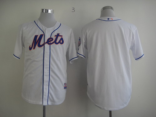 New York Mets Blank White Jersey