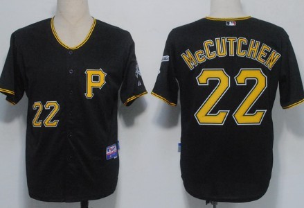 Pittsburgh Pirates #22 Andrew McCutchen Black Jersey