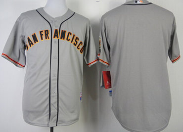 San Francisco Giants Blank Gray Jersey